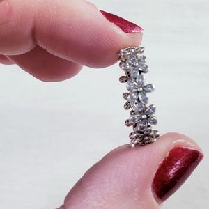 Authentic Pandora Dazzling Daisy Meadow Ring  (58)
